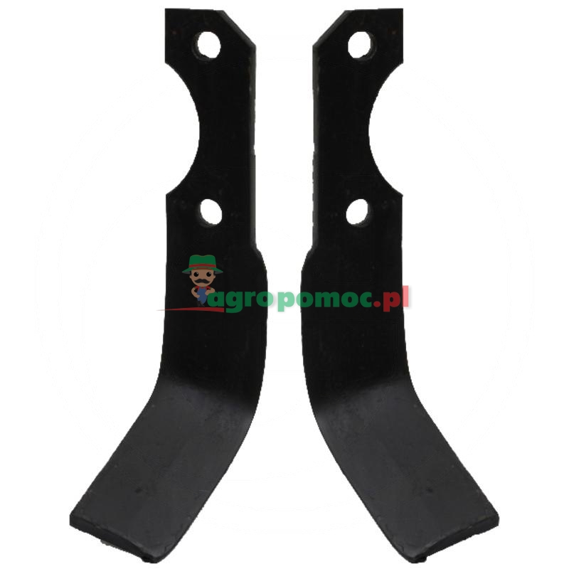 Nóż kątowy lewy 168mm | zdjęcie nr 1